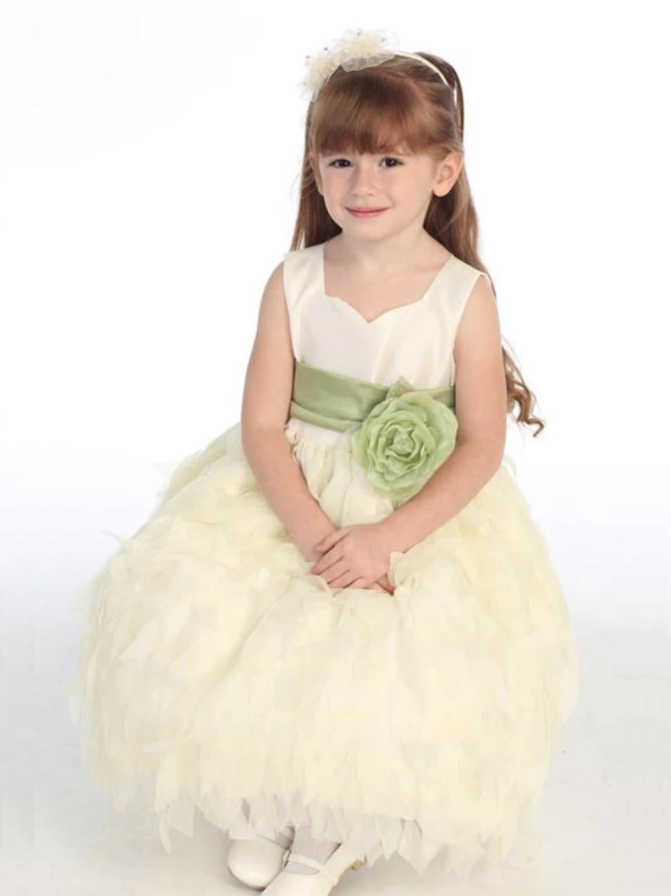 Chiffon Flower Girl Dress